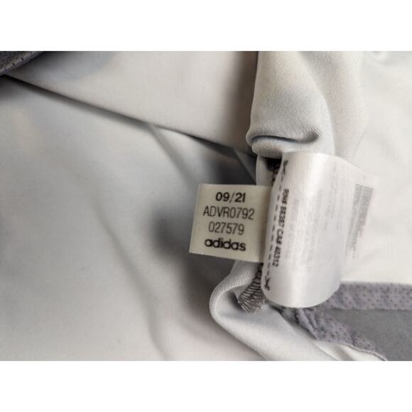 Adidas Golf Polo Shirt XL Men's Gray Short Sleeve Quick Dry Performance - Picture 7 of 10